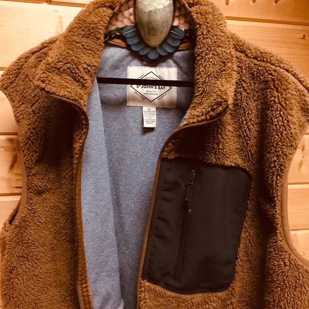 NWT St. Josh Bay Brown Vest